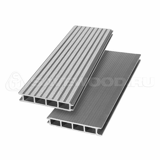 Террасная доска из ДПК SW Ulmus «SaveWood» пепельный купить в Воронеже