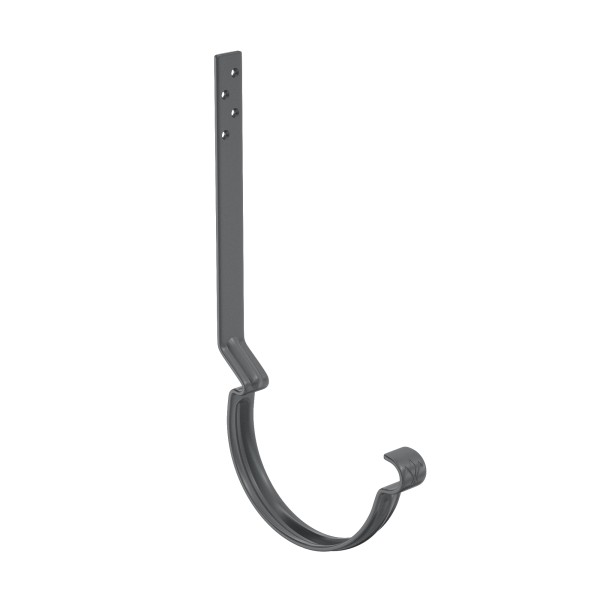 Водосток Aquasistem, система 125x90 - Крюк крепления желоба удлиненный RR 23 Маренго купить в Воронеже